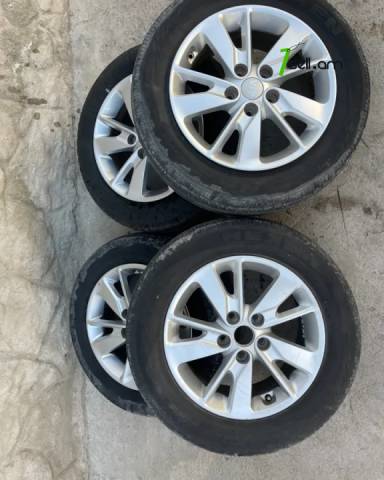 GGG.R16 5x114.3 4հատ անվահեծ Օրիգինալ Kia. hyundai, nisan, mazda
