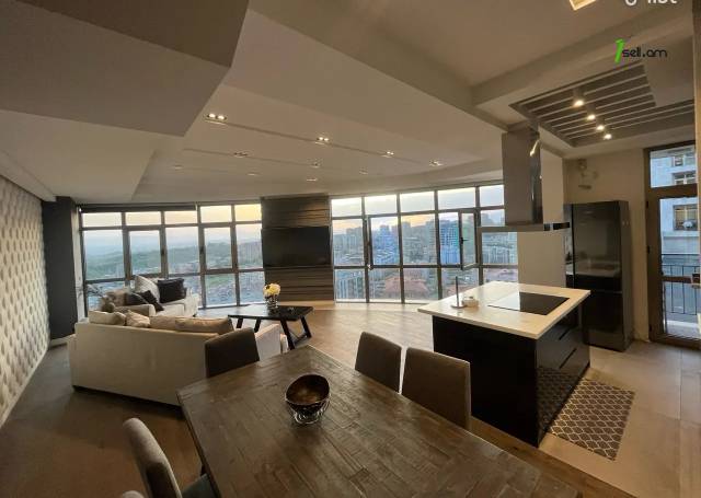 3 սենյականոց բնակարան նորակառույց շենքում Վերին Անտառային փողոցում, 110 քմ, 12/15 հարկ