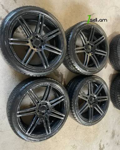 R20 5x112 Լեն ու Նեղ.Մերսեդես Անիվներ անվահեծերով, անվադողեր, 285/35 R20, 245/40 R20