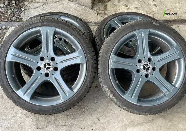 GGG.R18 4հատ 5x112 Լեն ու նեղ Անիվներ անվահեծերով, ձմեռային անվադողեր, 265/35 R18 245/40 R18 80-90%