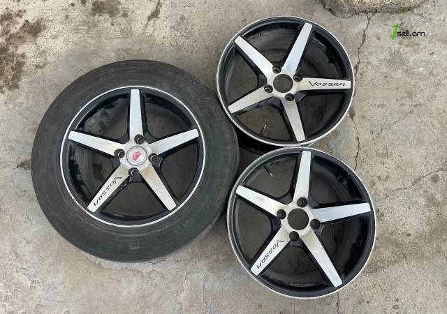 GGG. Vossen R15 1 հատ 4x100 անվահեծ հատով