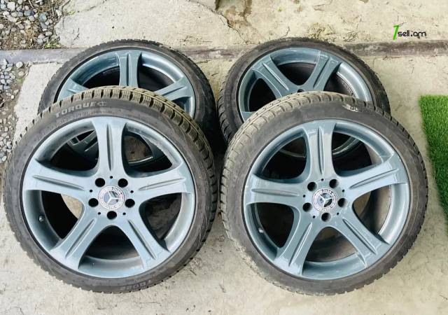 GGG.R18 4հատ 5x112 Լեն ու նեղ Անիվներ անվահեծերով, ձմեռային անվադողեր, 265/35 R18 245/40 R18 80-90%