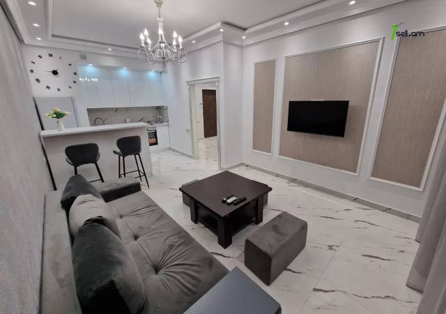 2 սենյականոց բնակարան նորակառույց շենքում Հովսեփ Արղության փողոցում, 59 ք.մ., բարձր առաստաղներ