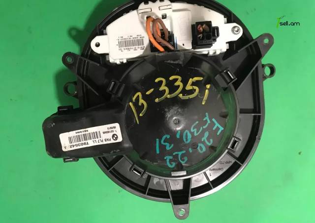 BMW F20, F30, փեջի վինտիլատոռ, վինտիլատօռ