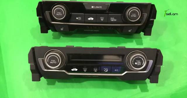 Honda Civic 2016-2019 կլիմատ, climat