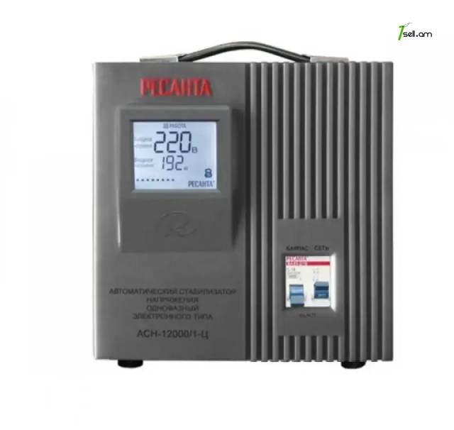 Resanta "63/6/10 Стабилизатор АСН-12 000/1-Ц Ресанта " Stablizator