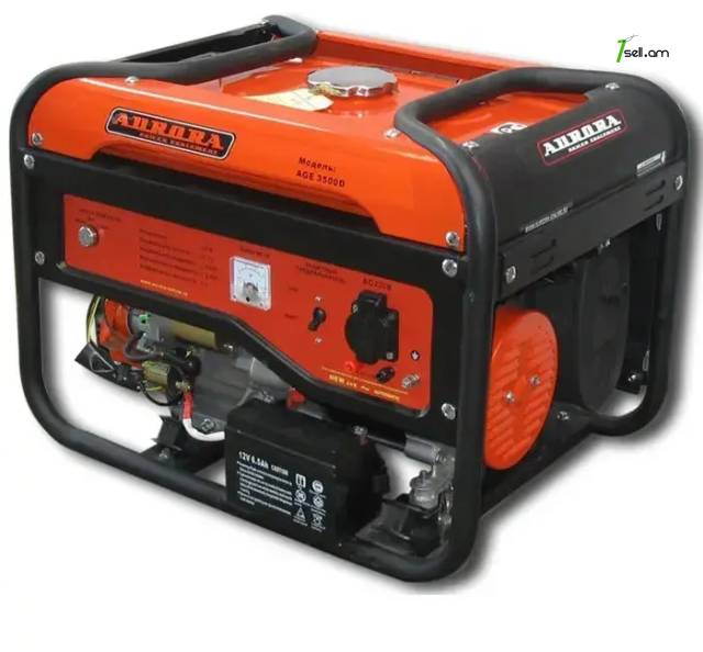 Генератор бензиновый Aurora AGE 3500 D 2.8 kw starter
