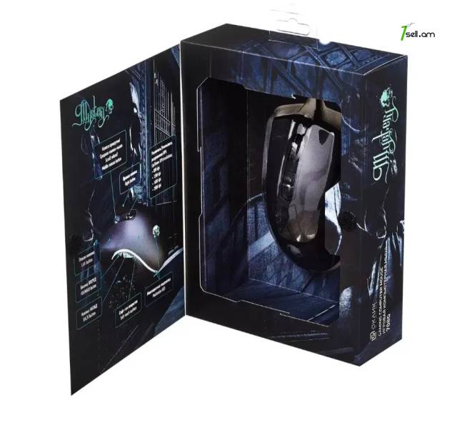 Խաղային մկնիկ OKLICK 708G Mystery Black USB Wired Gaming Mouse