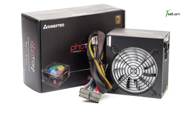 750W սնուցման բլոկ նոր Chieftec Photon 750W [CTG-750C-RGB] Modular / 80 PLUS Bronze