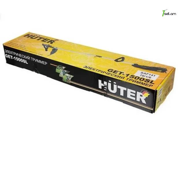 Resanta xothndzich Триммер электрический Huter GET-1500SL, 1500 Вт, 42 см