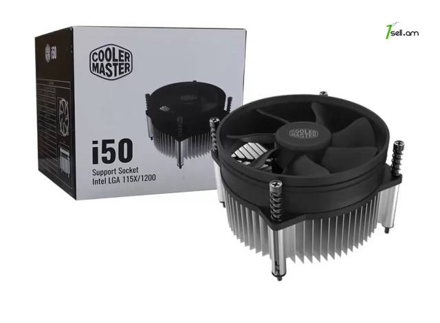 Նոր պրոցեսորի հովացուցիչ Cooler Master i50 / LGA 1151 / LGA 1150 / LGA 1155 / LGA 1200 / LGA 1156