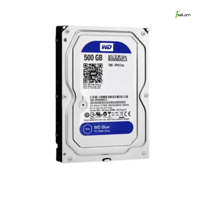 HDD 500Gb Western Digital WD Blue կոշտ սկավառակ համակարգչի համար 3.5