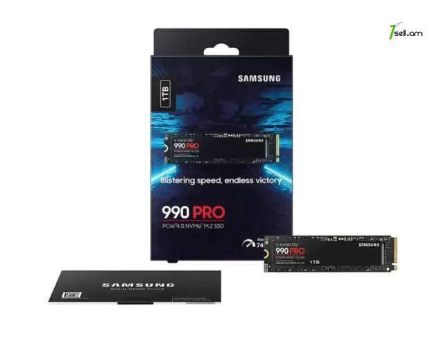 Նոր M.2 NVMe SSD 1 Tb Samsung 990 PRO [MZ-V9P1T0BW] PCI-E 4.0 x4 / Երաշխիքով