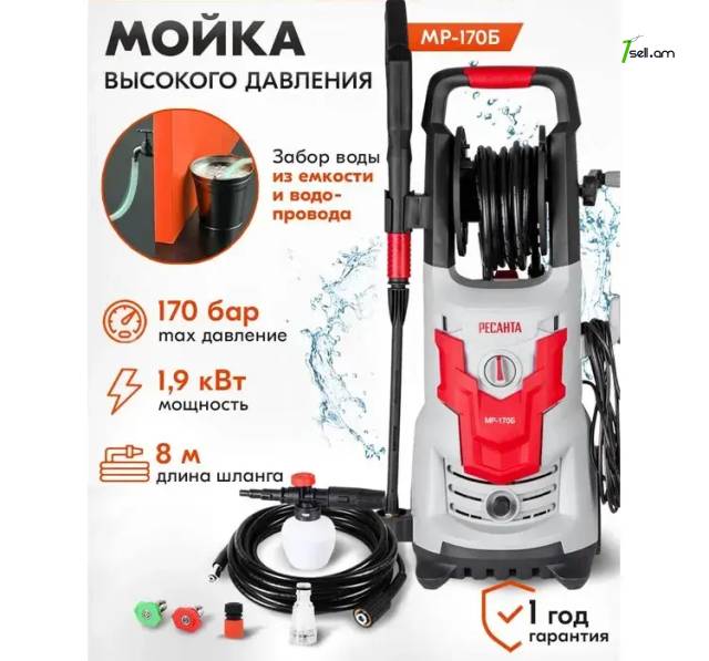 РЕСАНТА МР-170Б Բարձր ճնշմամբ ավտոլվացում 170բ/1900վտ