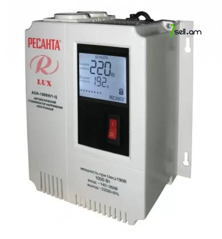 Resanta "63/6/18 Стабилизатор АСН-10 000 Н/1-Ц Ресанта Lux " Stablizator