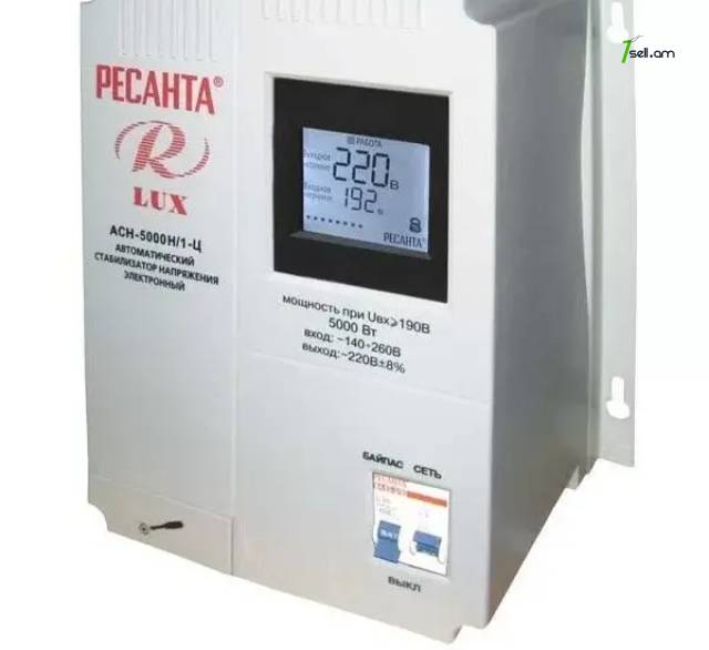 Resanta 63/6/16 Стабилизатор АСН- 5 000 Н/1-Ц Ресанта Lux " Stablizator 63/6/11