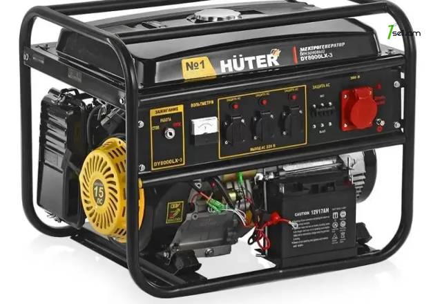 Dvijok huter DY8000 lx-3 Բենզինային եռաֆազ գեներատոր 7կվտ (Ստարտեր) 380/220Վ