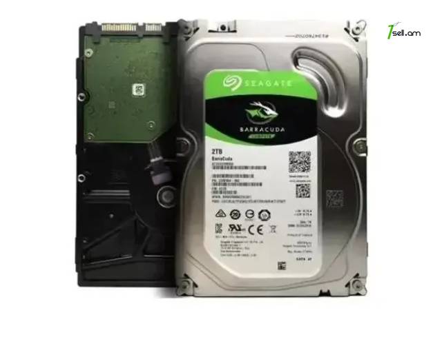 Նոր HDD 2Tb Seagate Barracuda կոշտ սկավառակ համակարգչի համար 3.5" 7200 RPM SATA 3.5"