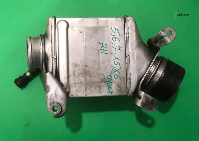 BMW F10, 5,6,7, X5, X6, տուռբոի ռաձիատոռ հովացման համակարգ