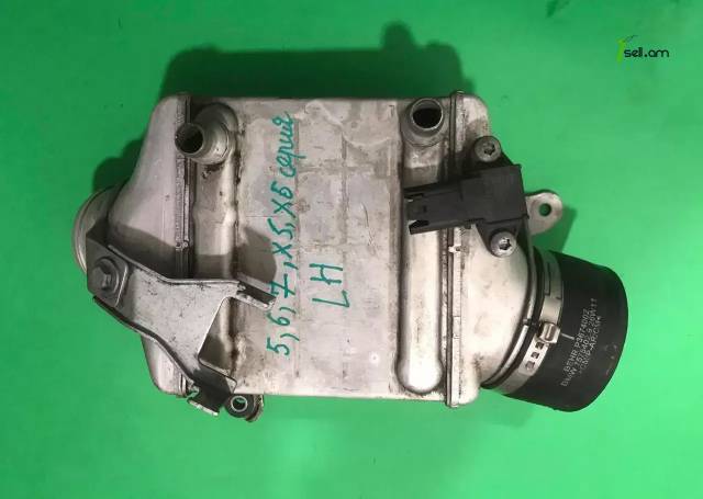 BMW F10, 5,6,7, X5, X6, տուռբոի ռաձիատոռ հովացման համակարգ
