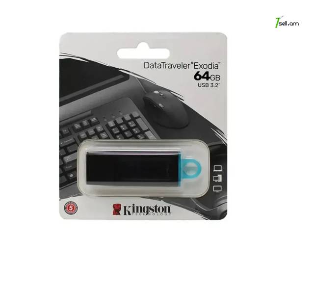 Флешка kingston DataTraveler Exodia 64GB USB3.2