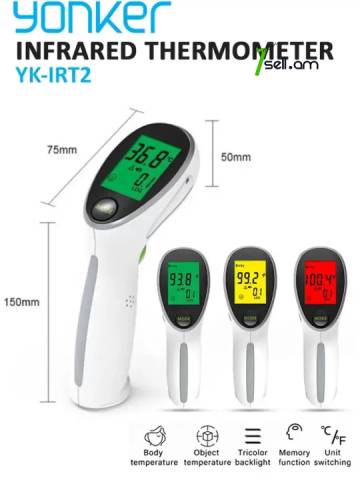 Yonker ինֆրակարմիր ջերմաչափ YK-IRT2 * SMARTBOX *