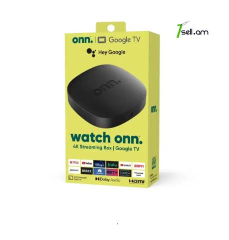 Tv box Onn 4K smart tv box made for USA երաշխիք