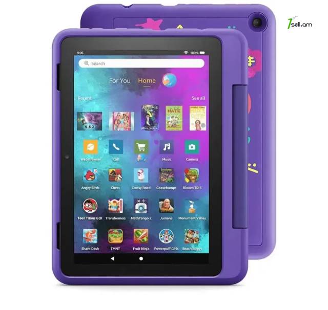 Պլանշետ AMAZON FIRE 8 kids PRO 11th gen 6-12 տարեկանի 32 Gb * SMARTBOX *