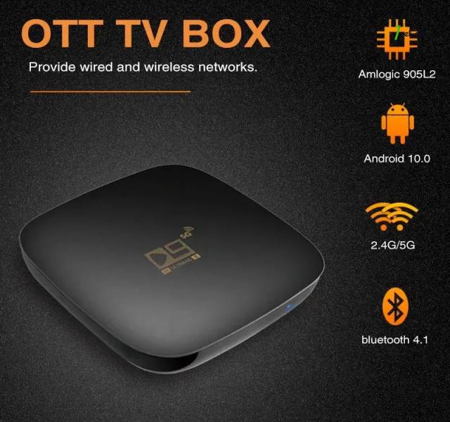 TV box D9 android 10 2Gb/16Gb Amlogic S905L2