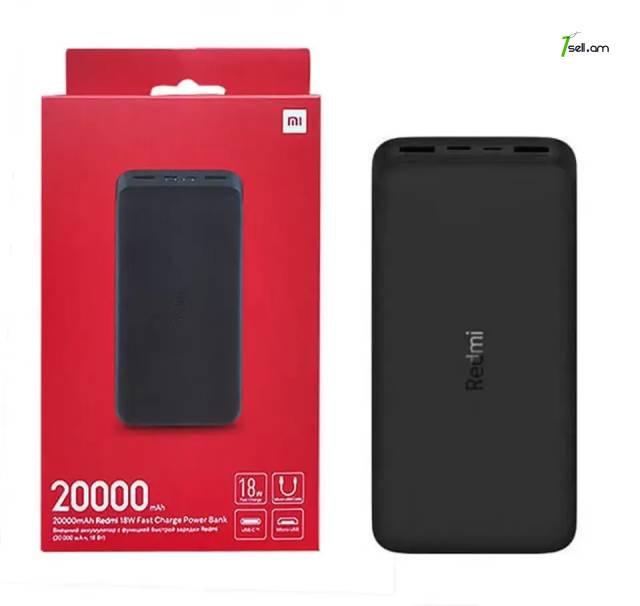 Внешний аккумулятор 20 000 mAh Xiaomi Redmi Power Bank 18WT * SMARTBOX *