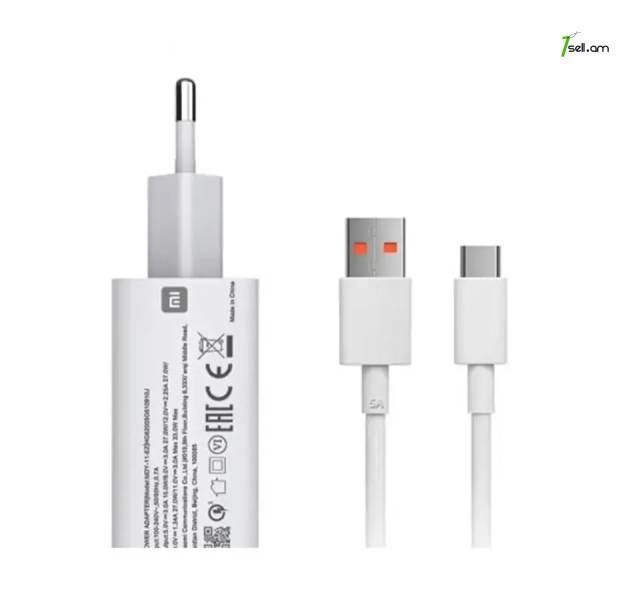 Xiaomi Mi 33W Charging Combo type-A Зарядное устройство լիցքավորիչ