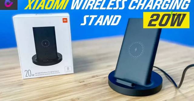 Беспроводное зарядное устройство Xiaomi Mi 20W Wireless Charging Stand (WPC02ZM), черный * SMARTBOX *