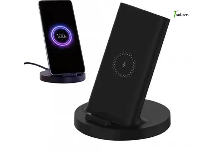 Беспроводное зарядное устройство Xiaomi Mi 20W Wireless Charging Stand (WPC02ZM), черный * SMARTBOX *