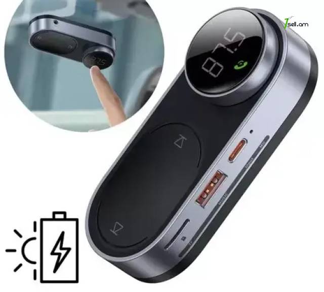 Солнечный автомобильный беспроводной MP3-плеер BASEUS Solar Car wireless MP3 Player * SMARTBOX *