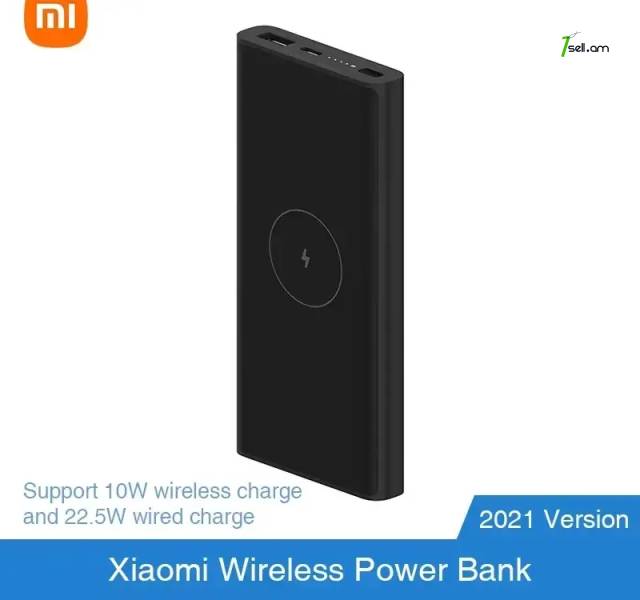 Внешний аккумулятор с беспроводной зарядкой Xiaomi Wireless Power Band 10 Mah WPB15PDZM черный * SMARTBOX *