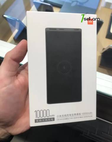 Внешний аккумулятор с беспроводной зарядкой Xiaomi Wireless Power Band 10 Mah WPB15PDZM черный * SMARTBOX *