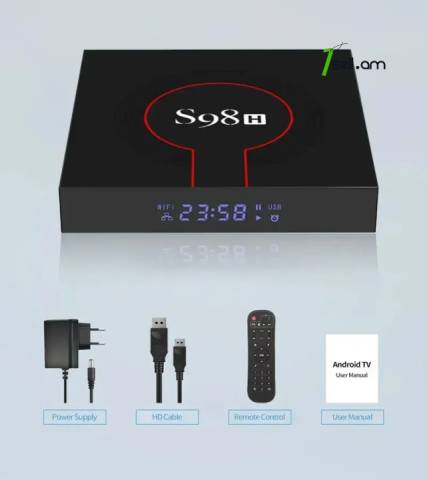 Tv box S98H 4g/32gb android 12