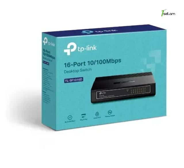 Switch 16 port 100mbts 16-портовый100 Мбит/с коммутатор * SMARTBOX *
