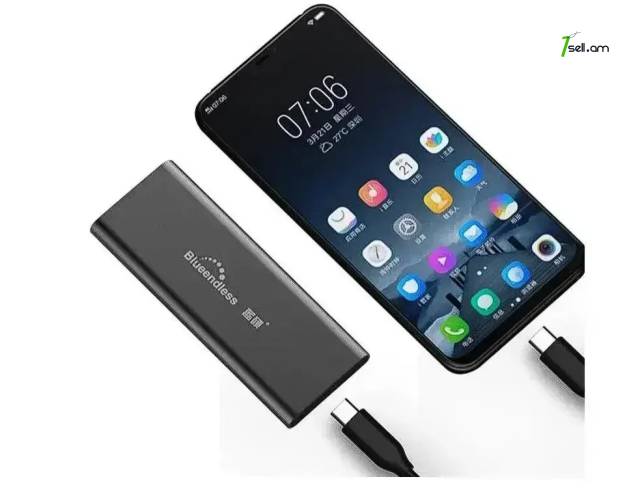 Նոր Portable External Enclosure M2 SSD BOX NVMe M.2 SSD BlueEndless M280N USB 3.1