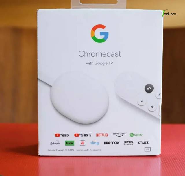 Google Chromecast 4K with remote Original * SMARTBOX *