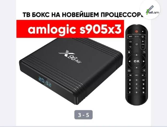Tv box x96 air 4gb / 32gb * smartbox *