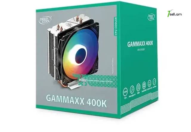 Նոր պրոցեսորի հովացուցիչ Cooler DEEPCOOL GAMMAXX 400K / LGA1700 / LGA1200 / LGA1151 / LGA1150 / AM4 / AM5