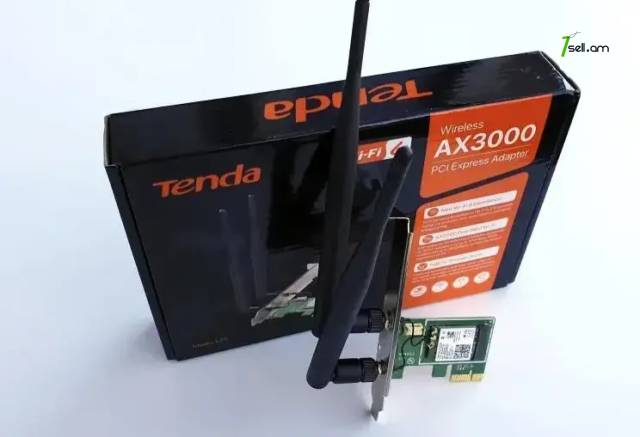 Համակարգչի ցանցային քարտ Wi-Fi + Bluetooth Dual-Band [2.4GHz-5GHz] adapter Tenda E30