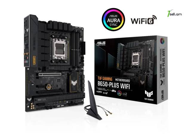 Լիովին նոր LGA AM5 մայրական սալիկ ASUS TUF GAMING B650-PLUS WIFI