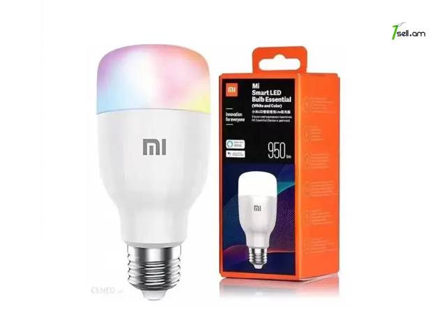 Xiaomi умная лампочка RGB Mi Smart LED Bulb Essential (MJDPL01YL)