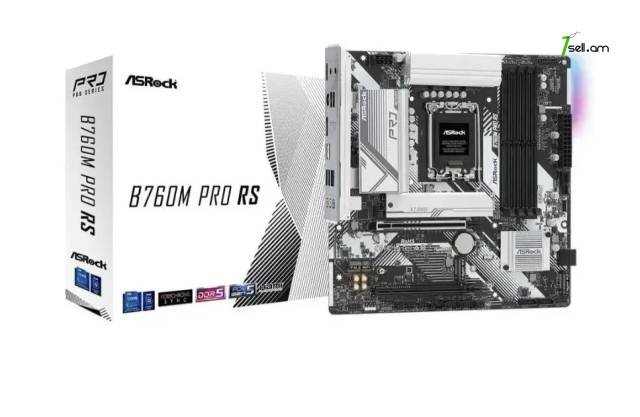 Լիովին նոր LGA 1700 մայրական սալիկ B760 ASRock B760M PRO RS DDR5