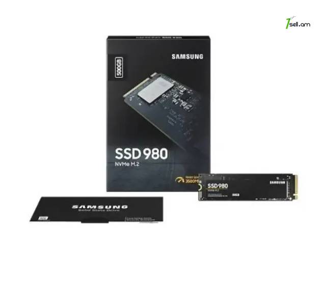 Նոր M2 NVMe SSD 500 Gb Samsung 980 Evo [MZ-V8V500BW] / Երաշխիքով