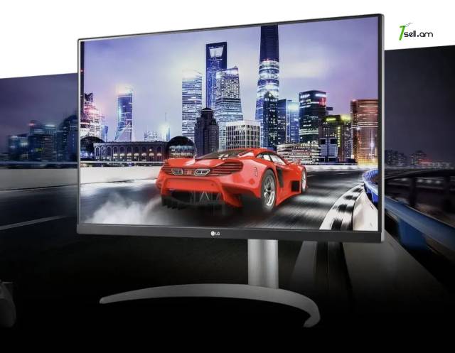 Frameless IPS LED Monitor 27 inch LG 27UP650-W / մոնիտոր 27 դույմ 4K