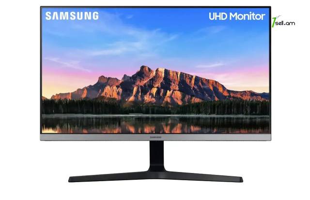 Frameless IPS LED Monitor 28 inch Samsung LU28R550UQP / մոնիտոր 28 դույմ 4K