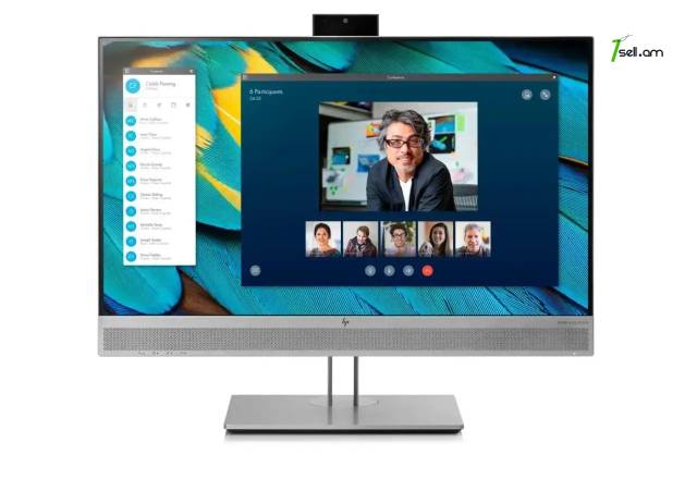 Frameless Video Conferencing IPS LED Monitor 24 inch HP EliteDisplay E243m / մոնիտոր 24 դույմ FULL HD